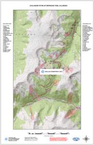 AVALANCHE PATHS OF BERTHOUD PASS, COLORADO  AVALANCHE PATHS AVALANCHE PATHS