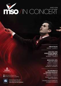 Concerto / Music / Schulich School of Music / Milwaukee Symphony Orchestra / Classical music / Melbourne Symphony Orchestra / Kristian Chong