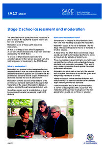 Stage 2 school assessment and moderation.indd