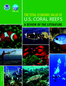 THE TOTAL ECONOMIC VALUE OF  U.S. CORAL REEFS A REVIEW OF THE LITERATURE  February 2013
