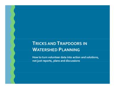 Microsoft PowerPoint - Lawson-watershed planning