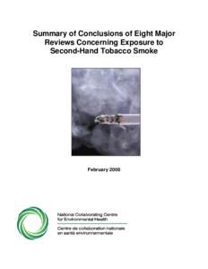 Summary of Conclusions of Eight Major Reviews Concerning Exposure to