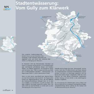 Stadtentwässerung: Vom Gully zum Klärwerk Stammheim