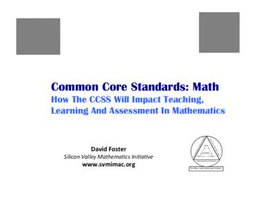 Alternative education / Charter school / Achievement gap in the United States / No Child Left Behind Act / National Assessment of Educational Progress / Education / Education in the United States / Standards-based education