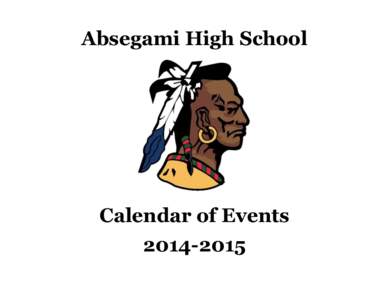 Absegami High School  Calendar of Events[removed]  Absegami High School