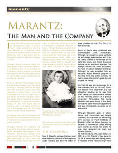 Marantz: The Man and the Company