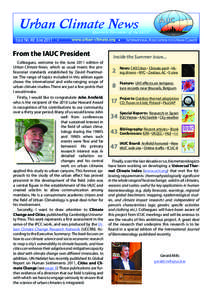 masthead - urban climate news