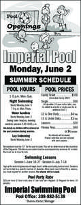 City of Imperial Pool Schedule N057790K-2