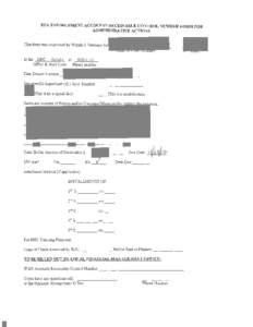 EPA ENFORCEMENT ACCOUNTS RECEIVABLE CONTROL NUMBER FORM FOR ADMINISTRATIVE ACTIONS This form was originated by Wanda I. Santiago for  ~tk. ~ u),·ez_