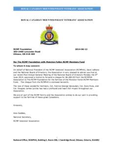 Canada / Royal Canadian Mounted Police / Royal Canadian Mounted Police Foundation / Government