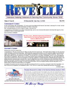 Volume 29 Issue[removed]Homestead Rd., Santa Clara, CA[removed]June 2014