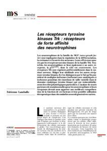 SYNTHÈSE médecine/sciences