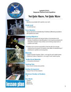 NOAA Ocean Explorer: Lophelia II 2010 Expedition
