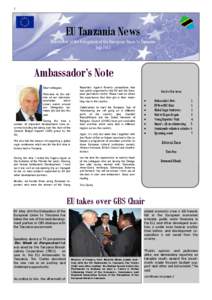 Newsletter of the EU Delegation to Tanzania July 2011-compressed