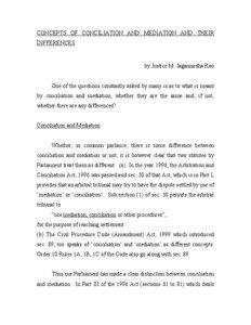 Mediation / Alternative dispute resolution / Conciliation / Human behavior / Acas / Arbitration / Conflict resolution / United Nations Commission on International Trade Law / Online dispute resolution / Dispute resolution / Sociology / Law