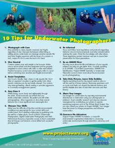 Underwater diving / Underwater sports / Professional Association of Diving Instructors / Underwater photography / Project AWARE / Recreational dive sites / Recreational diving / Outdoor recreation / Draft:Sustainable Scuba Diving / Scuba diving