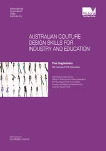 International Specialised Skills Institute Inc  AUSTRALIAN COUTURE
