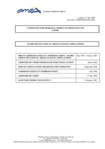 Guideline on CT in Small Populations - Adopted