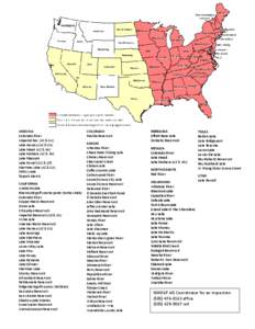 Arizona / Lake Mohave / Imperial Reservoir / Lake Havasu / Lake Piru / San Vicente Reservoir / Lower Colorado River Valley / Nevada / Geography of California