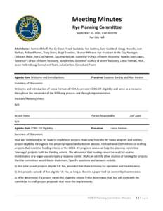 Microsoft Word - Rye Committee Meeting 7 Minutes[removed]doc