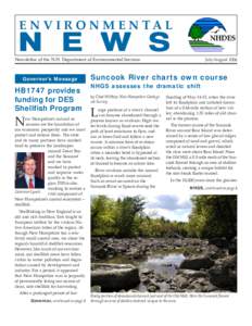 E N V I R O N M E N TA L  N E W S Newsletter of the N.H. Department of Environmental Services