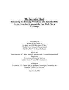 Finance / Stock market / Economy of the United States / New York Stock Exchange / Short selling / NYSE Arca / Short / Order / Algorithmic trading / Financial economics / Financial markets / Investment