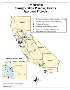 FY[removed]Transportation Planning Grants Approved Projects