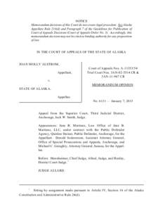 Alaska Court of Appeals MO&J No am-6131
