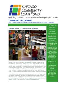 CCLF - Community Blueprint E-Newsletter