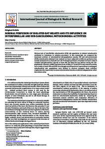 Int J Biol Med Res.2015;6(1):Int J Biol Med Res www.biomedscidirect.com  Volume 3, Issue 1, Jan 2012