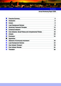 Contents Annual Monitoring ReportExecutive Summary