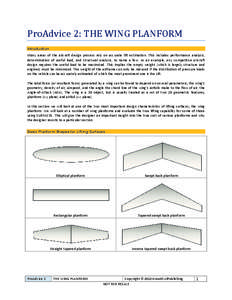 Microsoft Word - PROFESSIONAL ADVICE 2 - THE WING PLANFORM.docx