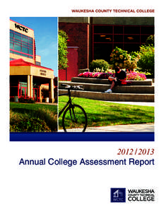 2012 / 2013  Annual College Assessment Report ANNUAL COLLEGE ASSESSMENT REPORT TABLE OF CONTENTS