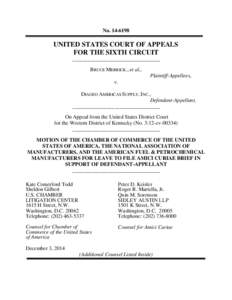 No[removed]UNITED STATES COURT OF APPEALS FOR THE SIXTH CIRCUIT _________________________________ BRUCE MERRICK., et al.,