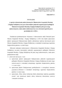 Załączniki do zarządzenia Nr 11 Ministra Gospodarki Morskiej i Żeglugi Śródlądowej z dnia 23 maja 2016 r. (poz. 10) Załącznik Nr 1  WYTYCZNE