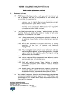 Business / Anti-Social Behaviour Order / Harassment in the United Kingdom / Dumping / Nuisance / Harassment / Acceptable behaviour contract / Social psychology / Anti-social Behaviour Act / Law in the United Kingdom / Anti-social behaviour / Law