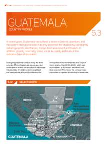 5 / RRI / SUBNATIONAL-LEVEL ANALYSIS OF THE CONDITIONS AND CAPACITIES FOR RISK REDUCTION  Guatemala country profile  5.3