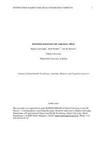 Investigating task selection in voluntary task switching by means of the lateralized readiness potential