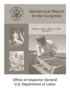 OIG Semiannual Report to the Congress