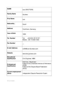 Microsoft Word - Questionnaire_Leo Grutters_2012_10