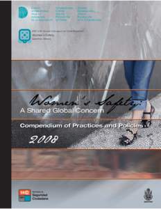 ICPC’s 8th Annual Colloquium on Crime Prevention  Women’s Safety Queretaro, Mexico  Compendium of Practices and Policies: