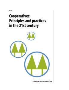 A1457  Cooperatives: Principles and practices in the 21st century