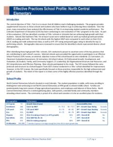 Response to intervention / Special education / Standards-based education / No Child Left Behind Act / Adequate Yearly Progress / Education / Education policy / Educational psychology