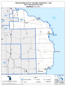 MICHIGAN STATE HOUSE DISTRICT[removed]Apportionment Plan 0 75