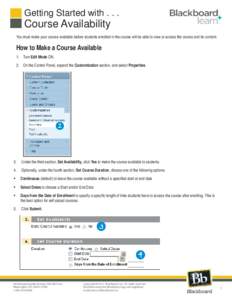 getting started with course availability.indd