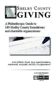 Elk Horn /  Iowa / Foundation / Iowa / Shelby County /  Iowa / Fundraising / Illinois Prairie Community Foundation / Western Indiana Community Foundation / Community foundations / Charitable organizations / The Danish Immigrant Museum