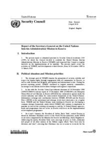 Kosovo / Balkans / North Kosovo / United Nations Interim Administration Mission in Kosovo / Serbs of Kosovo / Autonomous Province of Kosovo and Metohija / Pristina / Kosovska Mitrovica / United Nations Security Council Resolution / Geography of Serbia / Geography of Europe / Independence of Kosovo