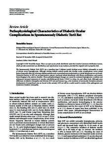 Hindawi Publishing Corporation Journal of Ophthalmology Volume 2010, Article ID[removed], 7 pages doi:[removed][removed]Review Article