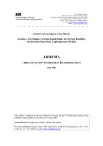 United Nations Convention against Corruption / Group of States Against Corruption / Freedom of information legislation / Money laundering / Ethics / Law / International relations / Commission for the prevention of corruption of the Republic of Slovenia / Russian anti-corruption campaign / Politics of Armenia / Abuse / Political corruption