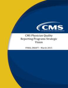 PQPMI Physician Quality Program Strategic Vision